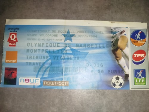 Ticket football marseille - football,