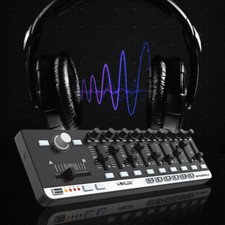 WorldE EasyControl.9 Portable Mini USB 9 Slim-Line Control MIDI Controller Black