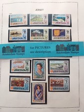 Jersey UK 1969-2011 vf MNH huge collection in 2 DAVO albums High CAT + FACE TOP!