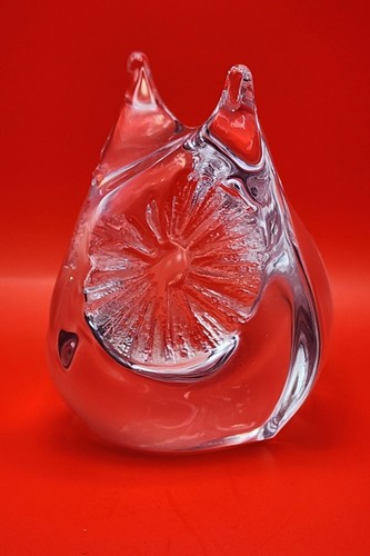 Chouette cristal daum - cristal,