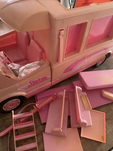 Vintage camping car barbie - vintage,