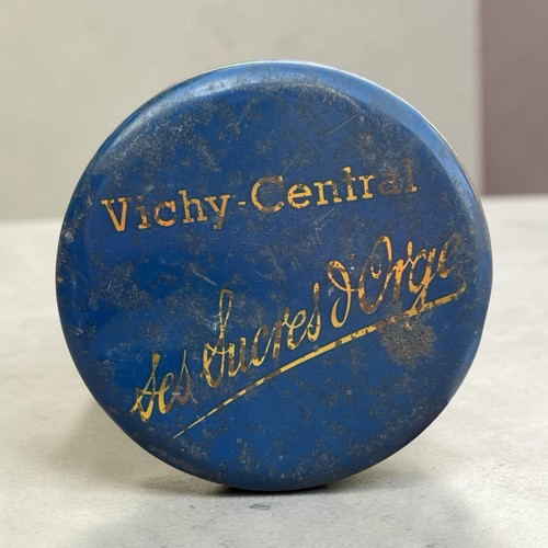 Boîte métal vichy central - boîte, en