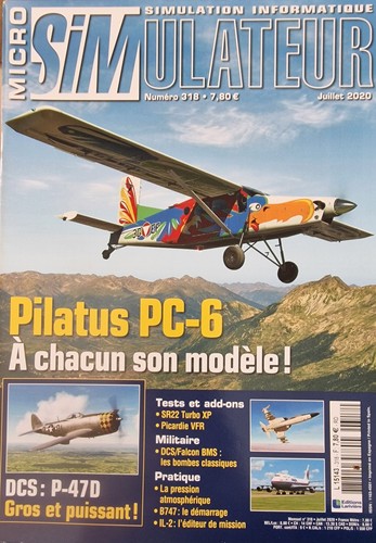 Micro simulateur 318 - micro, pilatus