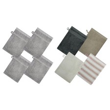 Lot de 4 gants de toilette
