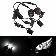 2x 20W Blanc H8 Angel Eyes Pour BMW 1 E82 E87 E88 3 E90 E91 E92 E93 5 E60 E61 X5