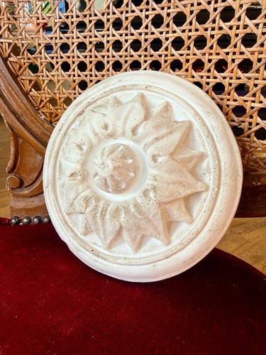 Stucco petite rosette - stucco, massif