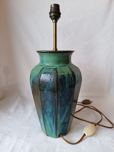Pied lampe art - deco, en