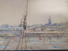 aquarelle Saint Malo