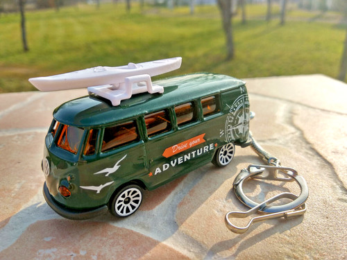 Porte clé volkswagen bus - clé,