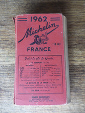 Guide Michelin 1962 France