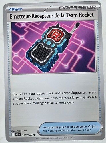 Pokemon card team - card, rocket