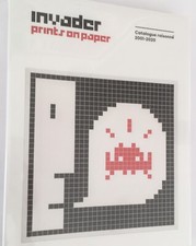 Space Invader Prints On Paper