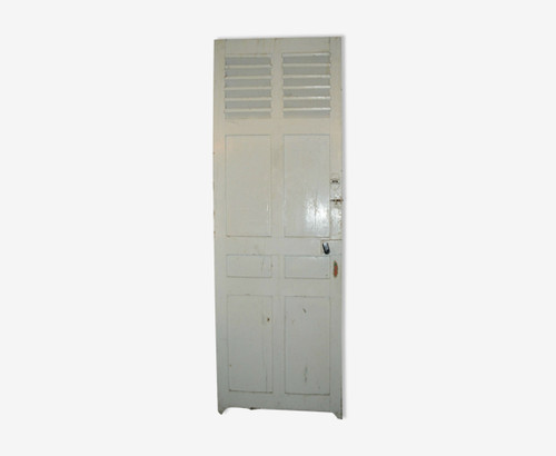 Porte avec des lamelles - avec,