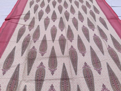 Couvre lit indien rose - couvre-lit,