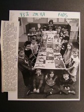 Glossy Press Photo Franklin Mrs Linda Chelman & 2nd Grade Class @ Kennedy School