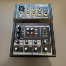 Mackie MIX5 Ultra Compact Analog Mixer 5 Channel 2 Band Portable Live Studio