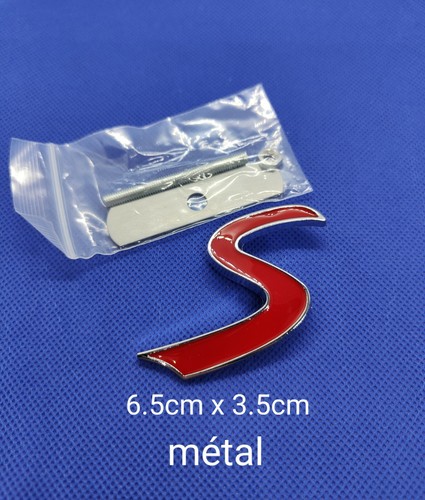 Logo emblème métal - en,