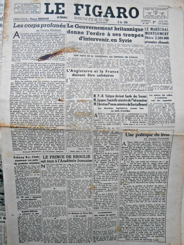 Journal ancien figaro - journal,