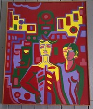 Original tableau huile sur