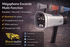 🦬🔊 Mégaphone Portable