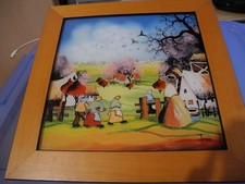 Petite peinture naïve huile