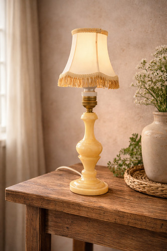 Lampe albâtre avec - en,