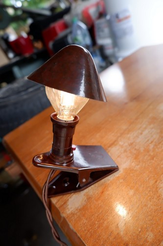 Vintage lampe pour machine - , a