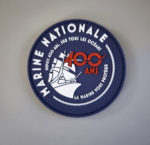 Patch pvc 400 ans marine - patch,