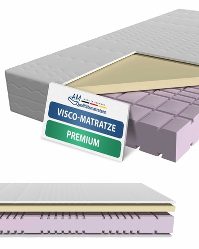 Matelas visco premium zones - matelas,