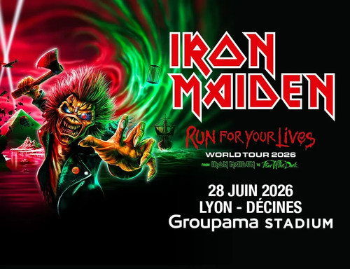 Ticket concert billet iron - concert,