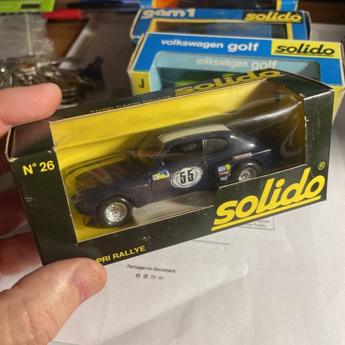 Solido ford capri - ford, rallye