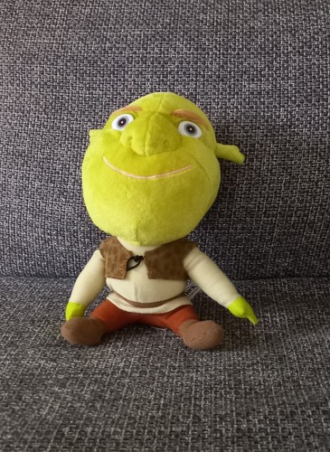 Shrek peluche 25 cm assis - ,