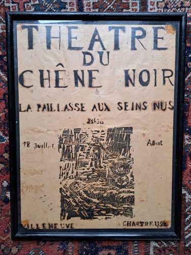 Affiche théatre chêne - affiche,