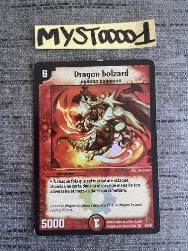 Carte duel masters dragon - carte,