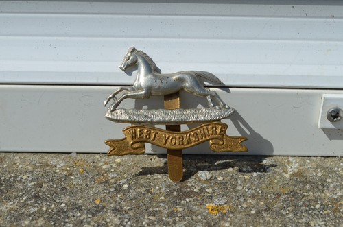 Cap badge west yorkshire - badge, yorkshire"