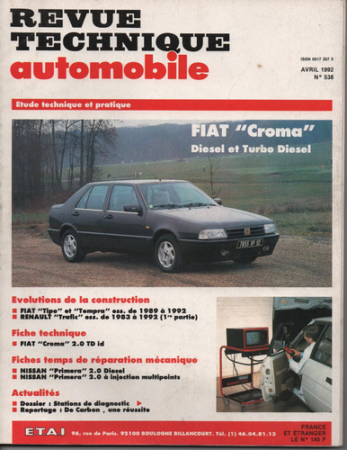 Fiat croma diesel turbo - fiat, 2.0