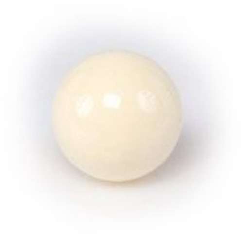 Bille blanche pour boules - blanche,