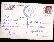 VAUX-EN-BEAUJOLAIS (69) Degustations de VINS "CAVE CLOCHEMERLE" en 1965