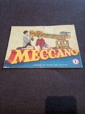 1958 MECCANO Catalogue - 1st Construction Set - Toys Games 