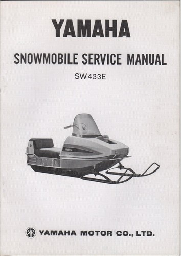 1971 yamaha snowmobile - yamaha,
