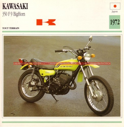 Kawasaki 350 big - kawasaki, horn