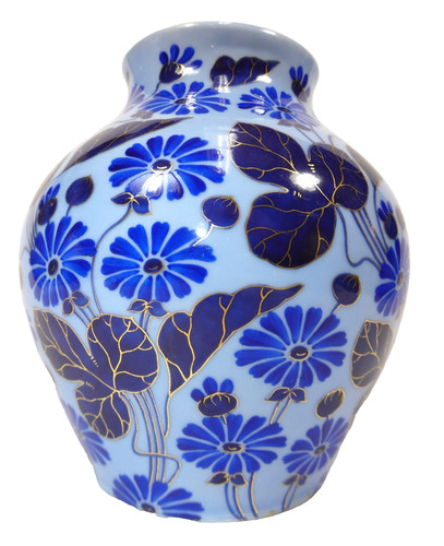 Vase porcelaine peinte - en, À