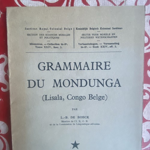 Boeck grammaire du - de,