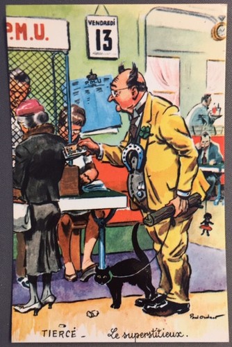 Carte postale humoristique - carte,