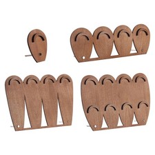 Présentoir à bracelets en bois, organiseur de bijoux pour vitrine, bureau,