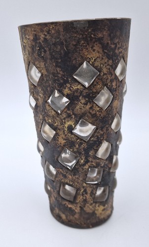 Vase brutaliste vintage - brutaliste,