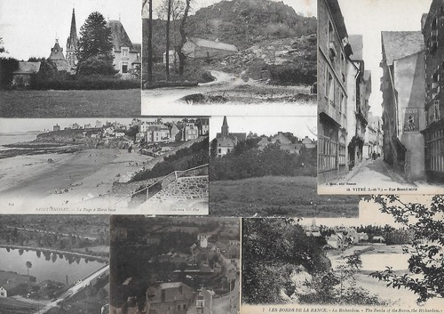 Lot cartes postales - 13,