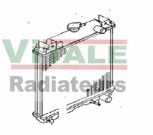 Radiateur eau pour takeuchi - pour, tb