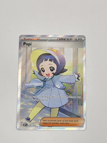 Carte pokémon popi 220 - carte,