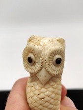 Old Antique Owl Cane China